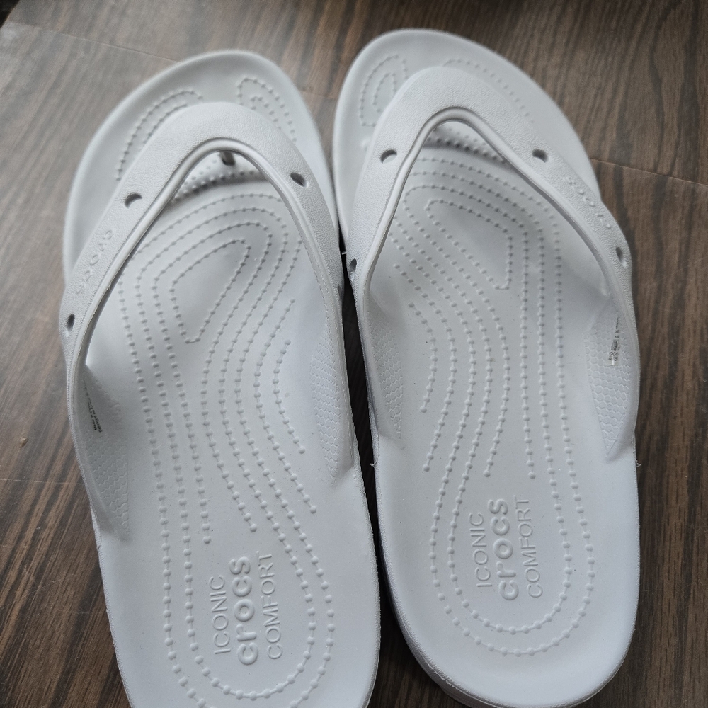 Crocs Unisex Adult All-Terrain Flip Flops - Picture 3 of 4